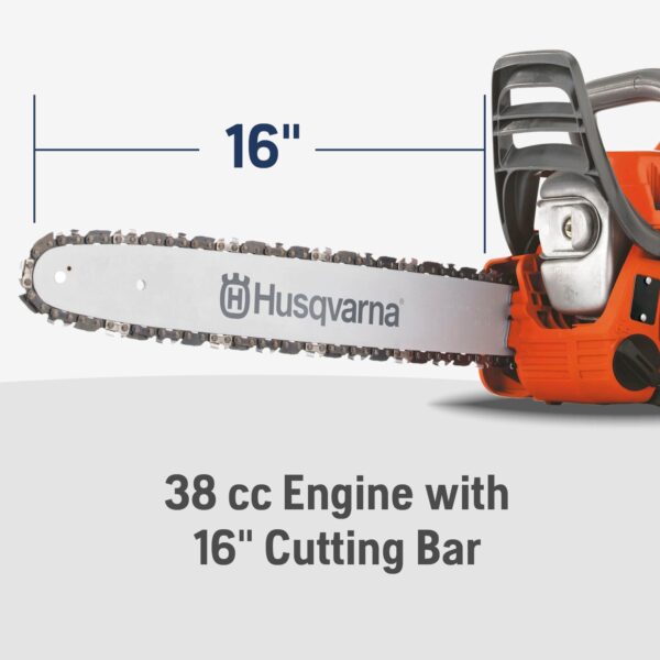 120 Mark II 14-in 38-cc 2-cycle Gas Chainsaw - Image 2