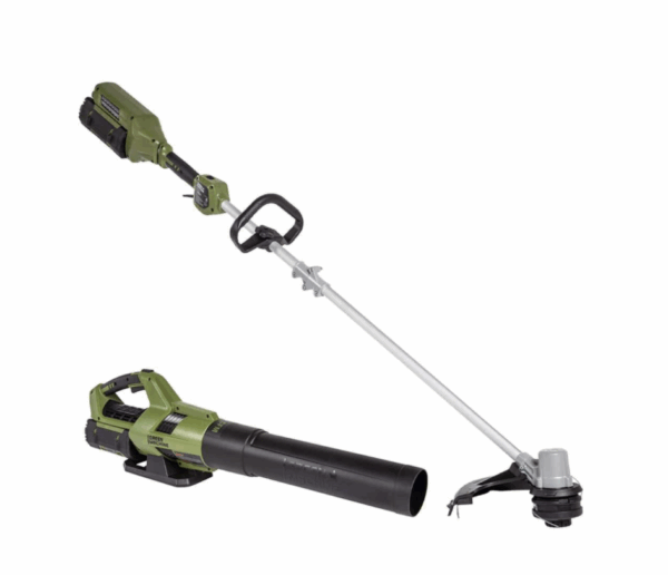Green hine 62V Cordless Battery Combo Kit 2-Tools,Axial Blower 600 CFM