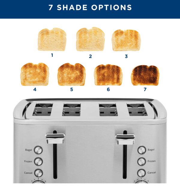 GE 4-Slice Stainless Steel 1500-Watt Toaster - Image 16