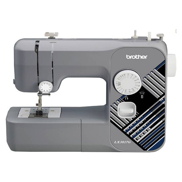 Brother LX3817G 17-Stitch Portable Full-Size Sewing hine, Grey