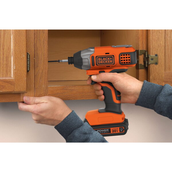 20-Volt MAX* Lithium-Ion Cordless Impact Driver, BDCI20C - Image 11