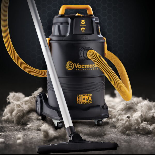 8 Gallon Certified HEPA Wet/Dry Vacuum, VK811PH - Image 8