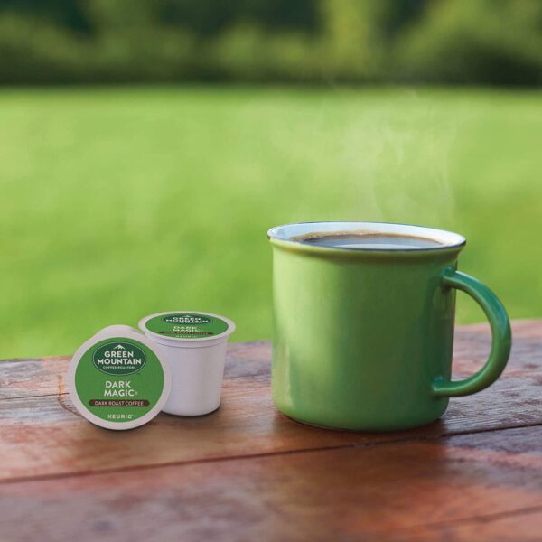 Green Mountain Coffee Roasters Dark Magic Single-Serve Keurig K-Cup Pods Dark Roast Coffee 24 Count ( Pack Of 4 ) - Image 8