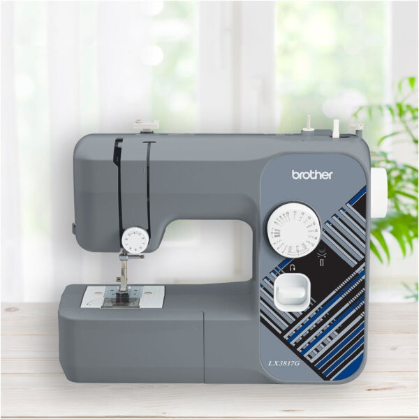 Brother LX3817G 17-Stitch Portable Full-Size Sewing hine, Grey - Image 8