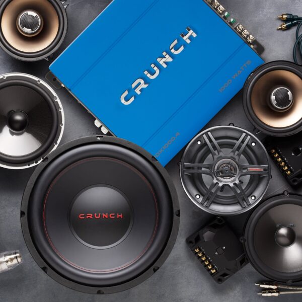 1000 Watt 4 Channel Exclusive Blue A/B Car Stereo Amplifier - Image 4