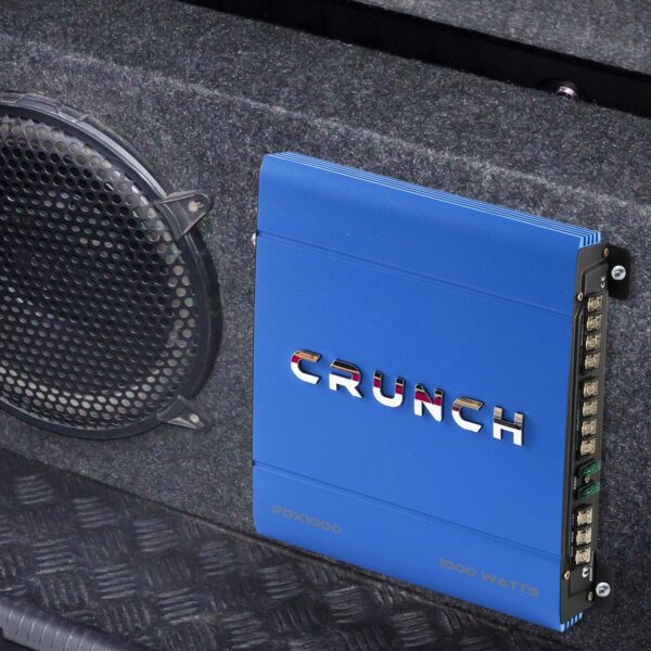 1000 Watt 4 Channel Exclusive Blue A/B Car Stereo Amplifier - Image 5