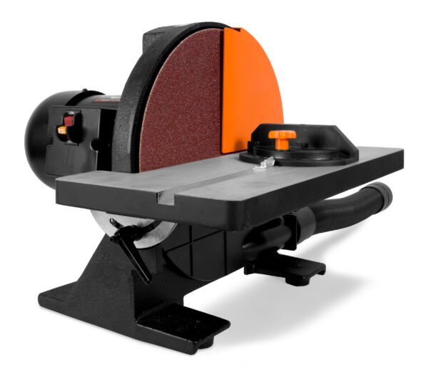 Products 12-Inch Benchtop Disc Sander with Mitre Gauge and Dust Collection System