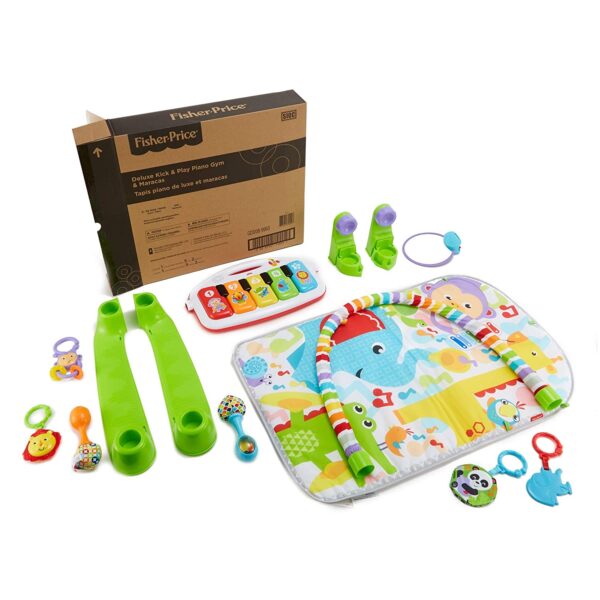 Fisher-Price Deluxe Kick   Play Piano Gym   Maracas - Image 16