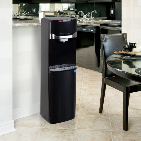 Great Value Bottom Loading Hot/Cold/Room Temp. Water Dispenser, Black Water Cooler - Image 10