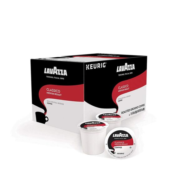 Lavazza Classico Single-Serve Coffee K-Cups for Keurig Brewer, Medium Roast, 10 Count Boxes (Pack of 6) ,100% Arabica, Value Pack, Full bodied medium roast with rich flavor and notes of dried fruit - Image 9