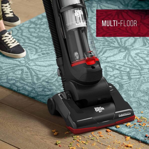 Dirt Devil Endura Lite Bagless Vacuum Cleaner, Small Upright for Carpet and Hard Floor, Lightweight, UD20121PC, Red - Image 3