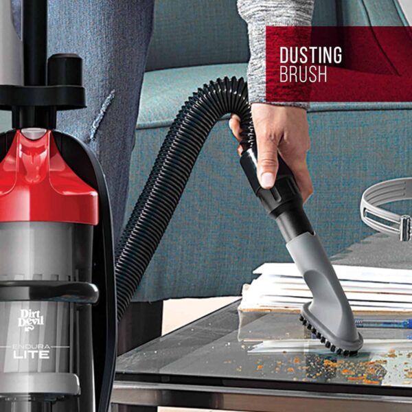 Dirt Devil Endura Lite Bagless Vacuum Cleaner, Small Upright for Carpet and Hard Floor, Lightweight, UD20121PC, Red - Image 7