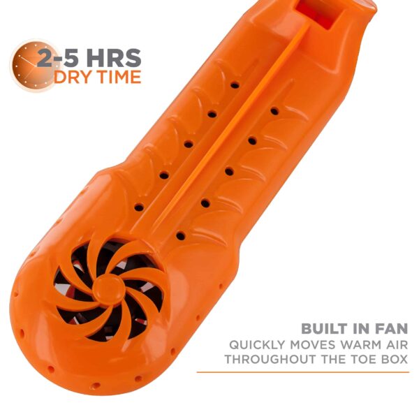 DryGuy Travel Dry DX Boot Dryer and Shoe Dryer, Orange - Image 3