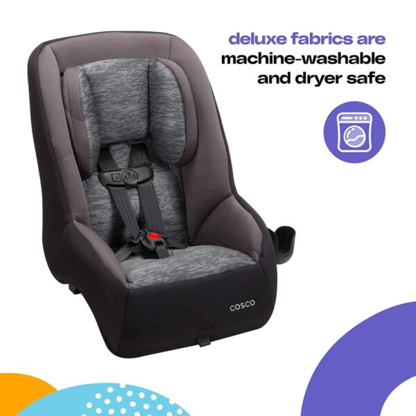 Fit 65 DX Convertible Car Seat (Heather Onyx Gray) - Image 7