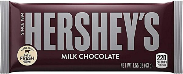 Hershey s Milk Chocolate Candy Bars, Bulk Candy, 1.55-Oz. Bars, 36 Count - Image 2