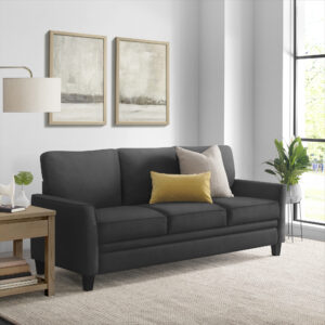 3 Seat Sofa, Black