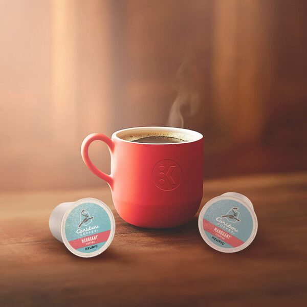 Caribou Coffee Mahogany, Single-Serve Keurig K-Cup Pods, Dark Roast Coffee, 96 Count - Image 9