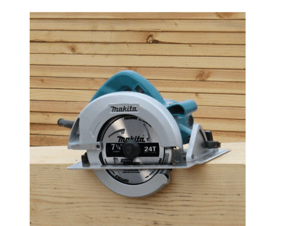 5007F 7-1/4 in. 15 Amp Corded Circular Saw with Dust Port 2 LED Lights 24T Carbide Blade - Image 10