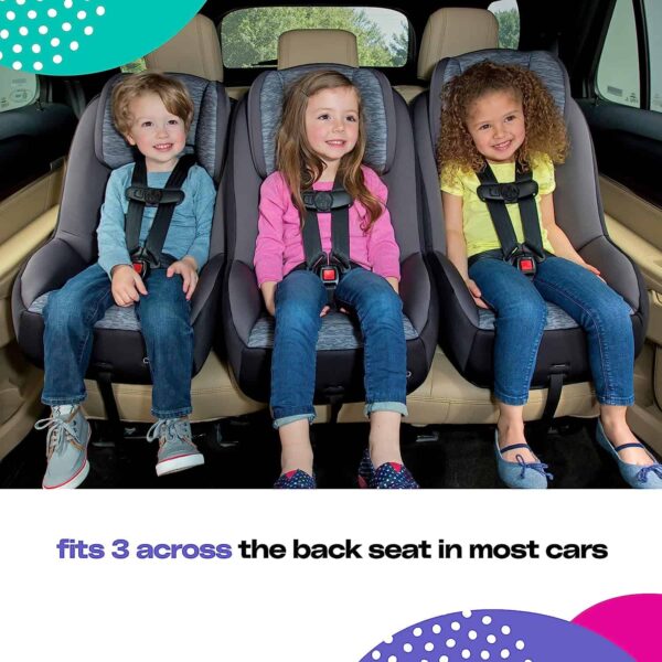 Fit 65 DX Convertible Car Seat (Heather Onyx Gray) - Image 5
