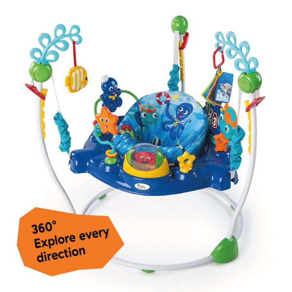 Baby Einstein Neptune s Ocean Discovery Activity Jumper, Ages 6 months + - Image 4