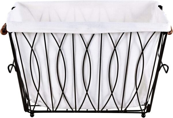 Artesa Verona Laundry Cart with Removable Basket - Image 4