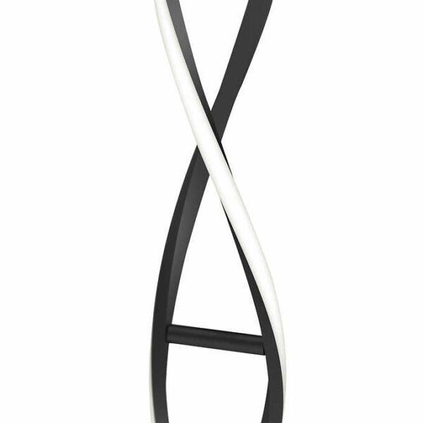 Swirl Floor Lamp, Black - Image 4