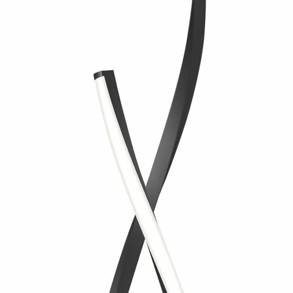 Swirl Floor Lamp, Black - Image 5