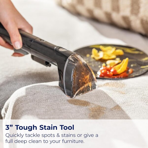 Upright Carpet Cleaner, Upholstery Tough Stain Tool   Formula included, 3746 - Image 6
