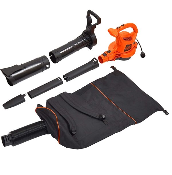 Electric Leaf Blower, Leaf Vacuum and Mulcher 3 in 1, 250 mph Airflow, 400 cfm Delivery Power, Reusable Bag Included, Corded (BEBL7000) - Image 13