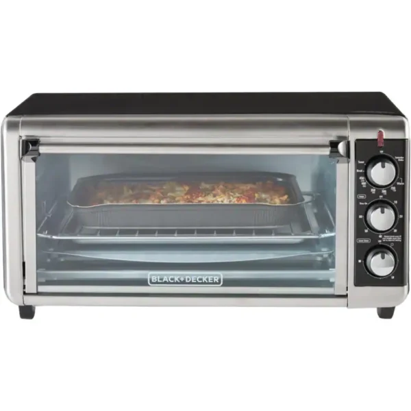 TO3250XSB 1500 W 8-Slice Stainless Steel Toaster Oven with Broiler - Image 8