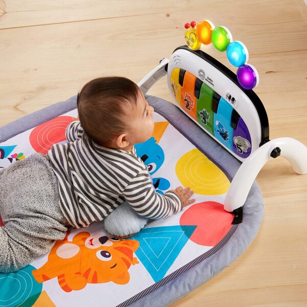 Baby Einstein 4-in-1 Kickin  Tunes Music and Language Play Gym and Piano Tummy Time Activity Mat - Image 11