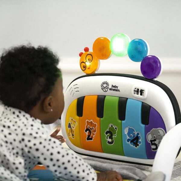 Baby Einstein 4-in-1 Kickin  Tunes Music and Language Play Gym and Piano Tummy Time Activity Mat - Image 12