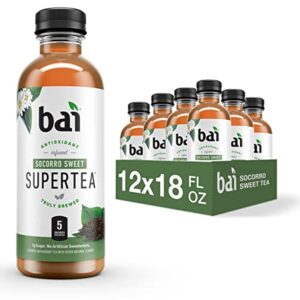 Bai Iced Tea, Socorro Sweet, Antioxidant Infused Supertea,12 Count