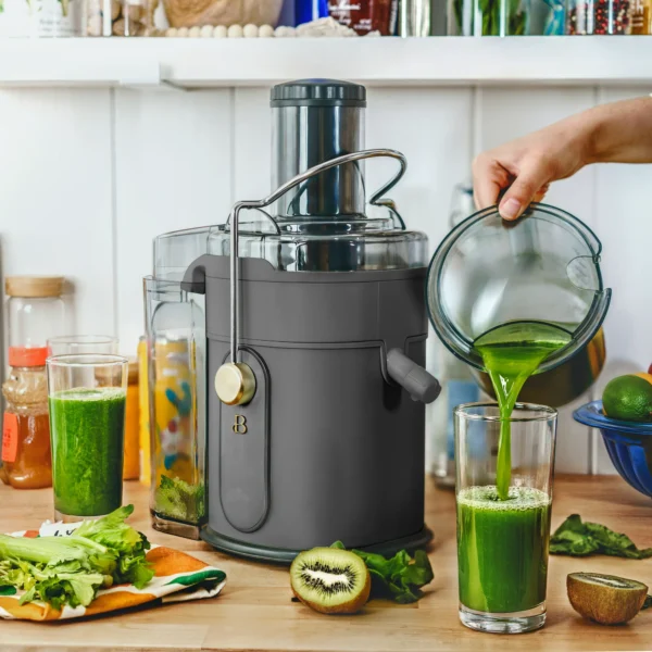 Beautiful 5-Speed Juice Extractor with Touch Activated Display, Oyster Grey, - Image 5