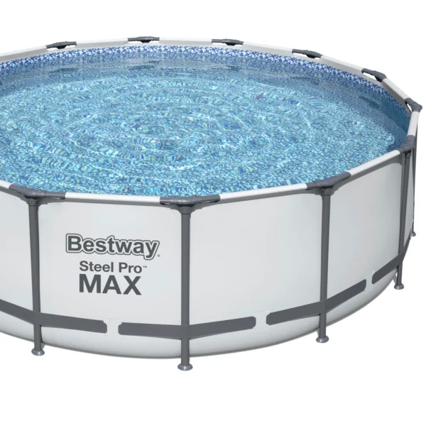 Steel Pro MAX 14  x 48  Round Above Ground Swimming Pool Set - Image 7