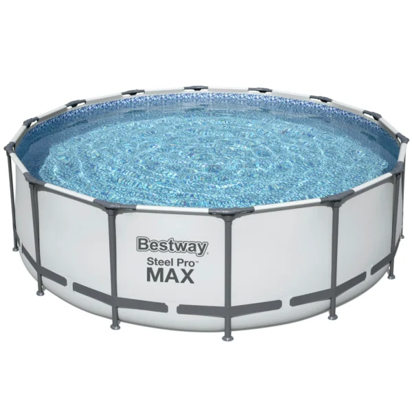 Steel Pro MAX 14  x 48  Round Above Ground Swimming Pool Set - Image 8