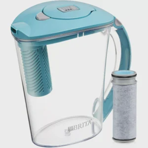 Filter as You Pour Water Pitcher, 10 Cup   Lake Blue