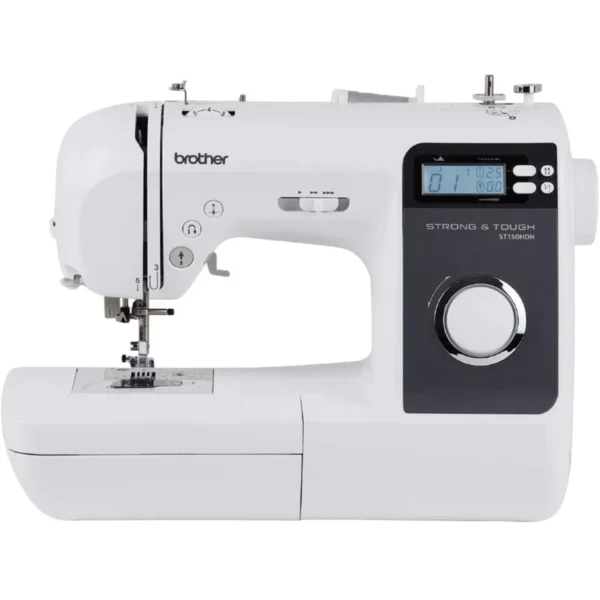 ST150HDH Sewing Machine, Strong   Tough, 50 Built-in Stitches, LCD Display, 9 Included Feet