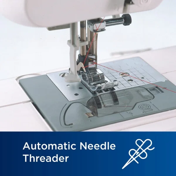 XR9550 Sewing and Quilting Machine, Computerized, 165 Built-in Stitches, LCD Display, Wide Table, 8 Included Presser Feet, 20x12x17, White - Image 5