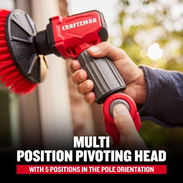 V20 Cordless 2-in-1 Power Scrubber, Multi-Purpose, Bare Tool Only (CMCPS520B) - Image 6