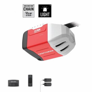 5035742 Craftsman 1 by 2 HP Chain Drive Garage Door Opener