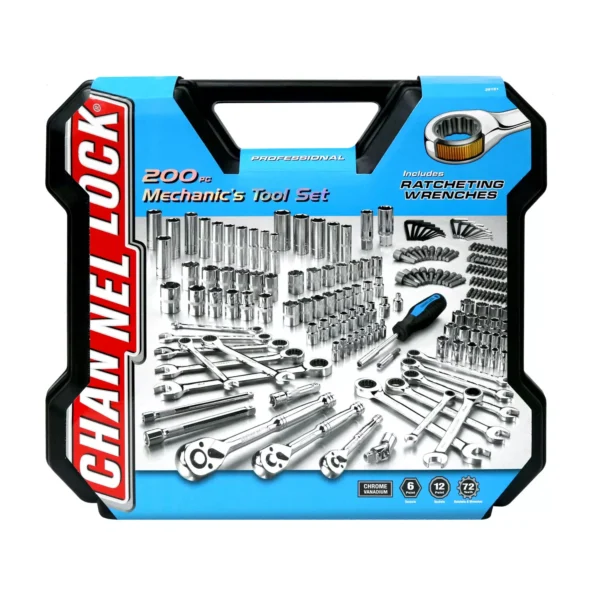 Channellock 39151 Mechanic s Tool Set 200 Piece