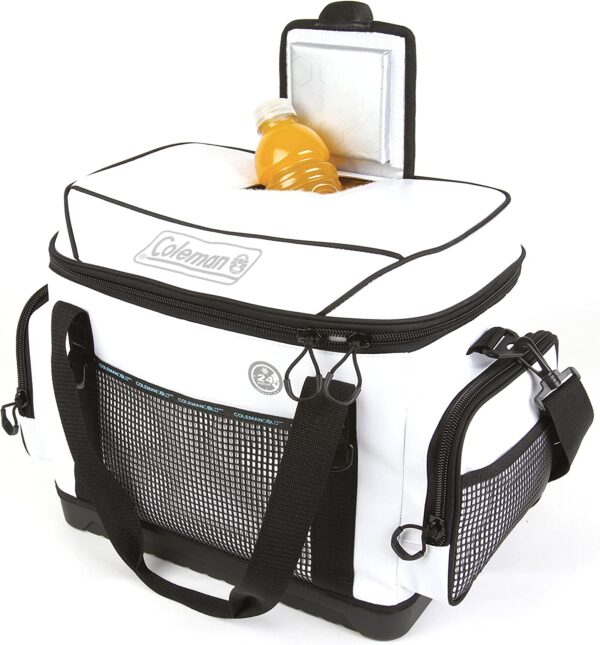 42-Can Soft-Sided Marine Cooler Bag , White - Image 2