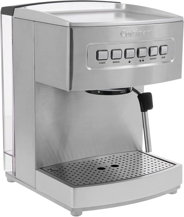 EM-200NP1 Programmable 15-Bar Espresso Maker, Stainless Steel - Image 3