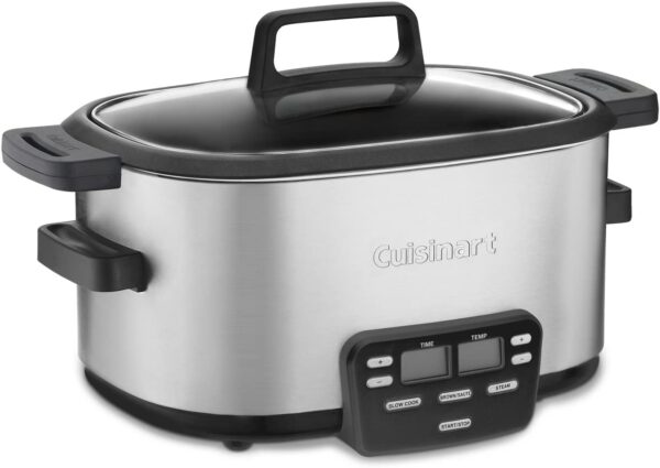 MSC-600 3-In-1 6-Quart Multi-Cooker: Slow Cooker, Brown/Saute, er - Image 2