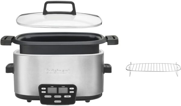 MSC-600 3-In-1 6-Quart Multi-Cooker: Slow Cooker, Brown/Saute, er - Image 4