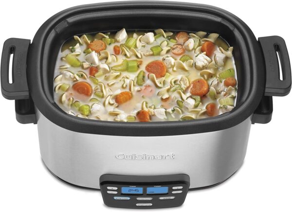 MSC-600 3-In-1 6-Quart Multi-Cooker: Slow Cooker, Brown/Saute, er - Image 11