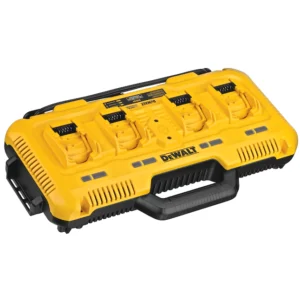 20V  Battery Chargers, 4-Port, Rapid Charge (DCB104) , Black