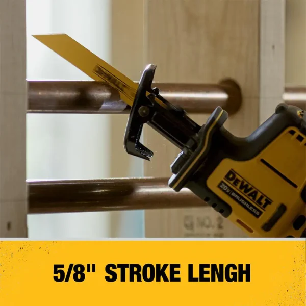 ATOMIC 20-Volt MAX Cordless Brushless Compact Reciprocating Saw with (1) 5.0Ah Battery - Image 6