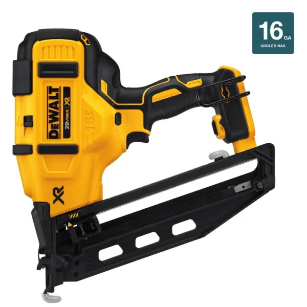 DCN660B 20-Volt MAX XR Lithium-Ion Cordless 16-Gauge Angled Finish Nailer (Tool-Only) - Image 7